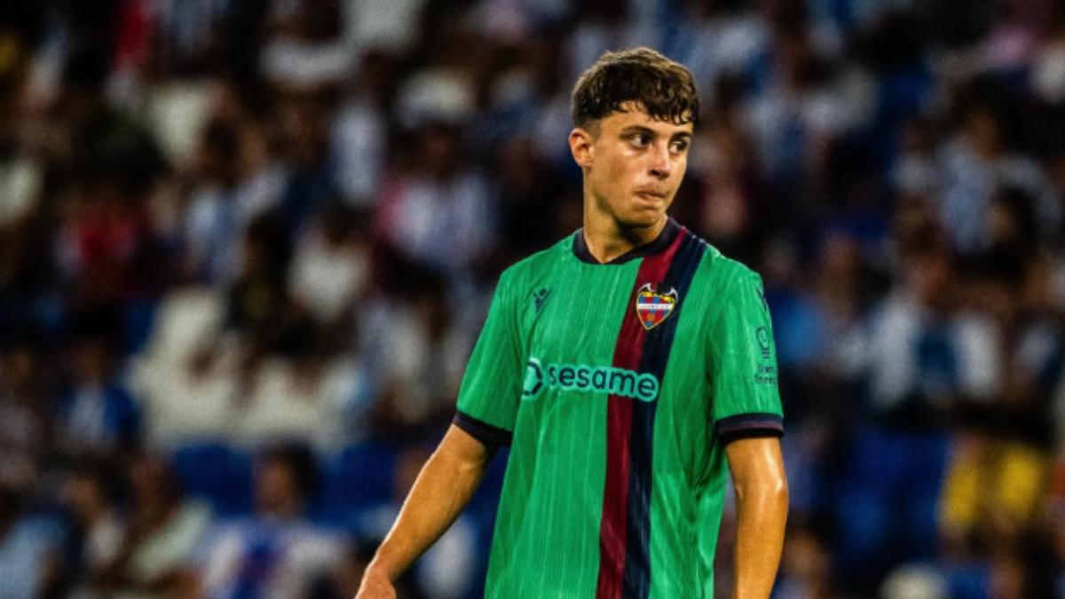 Marc Santos en su debut