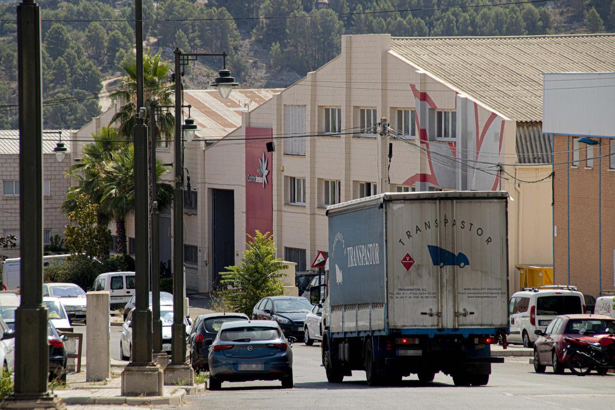 El polígono Cotes Baixes de Alcoy.