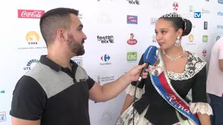Entrevista a Laura Rodrigo en el racó de InformaciónTV en Elche