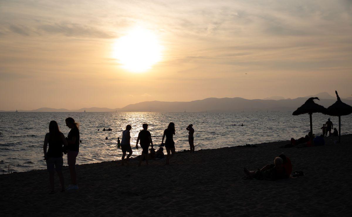 Urlaub auf Mallorca: So traumhaft ist es bei Sonnenuntergang an der Playa de Palma