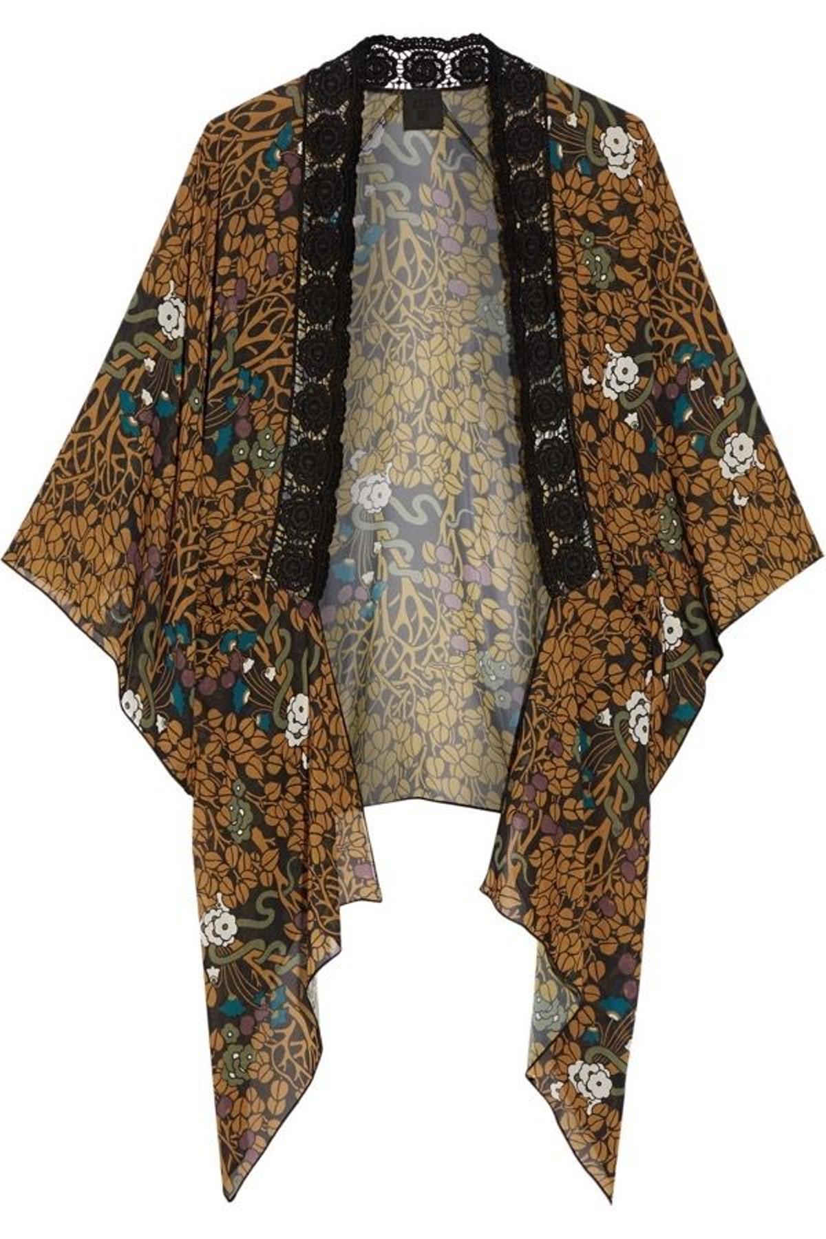Vuelve el kimono, colores cálidos