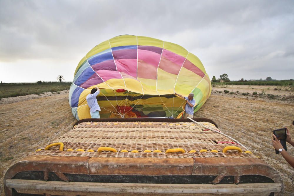 Viaje en globo por la provincia