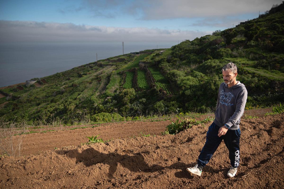 Manuel Reyes, presidente de la Cooperativa Las Medianías de San Juan de la Rambla