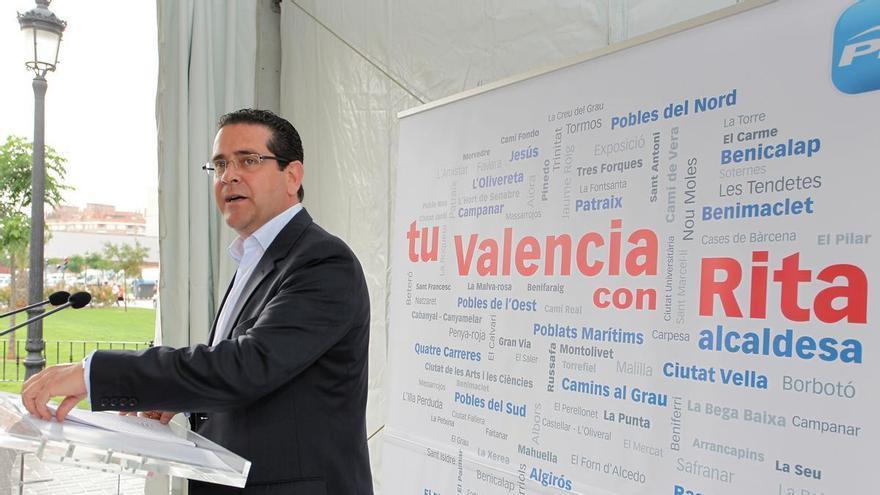 La Audiencia de València confirma la imputación de Jorge Bellver, exconcejal de Rita Barberá en el caso Azud