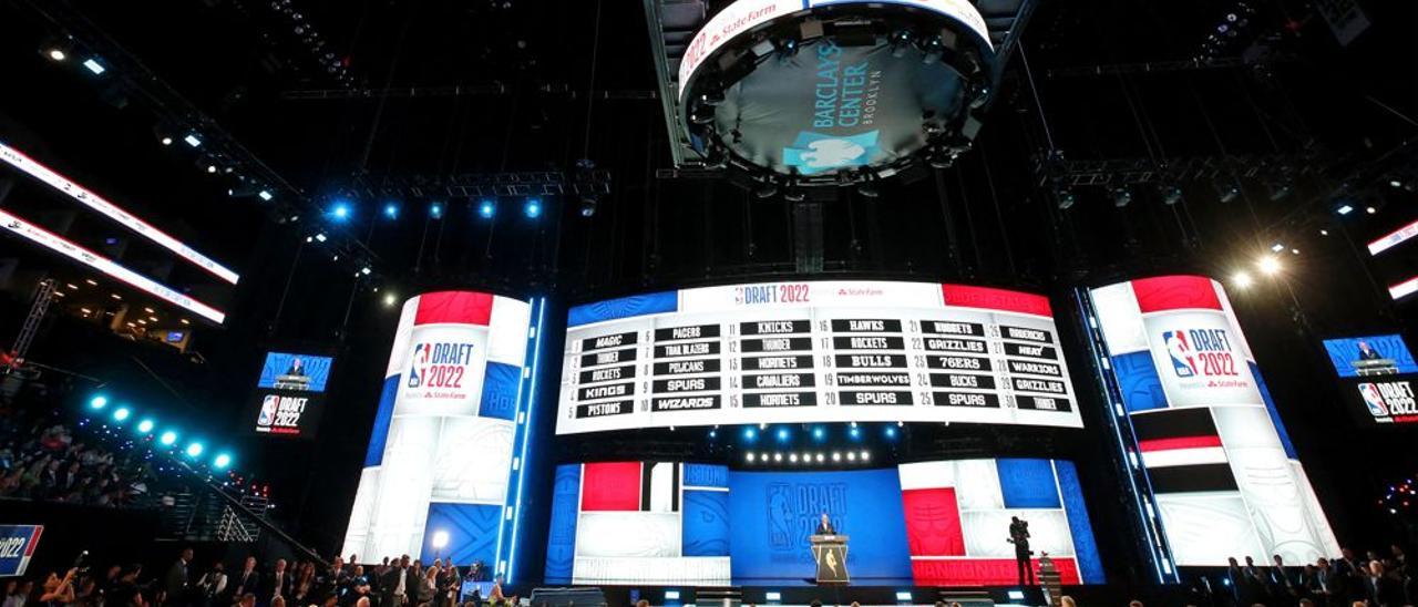 Pabellón del Barclays Center, donde se ha celebrado el Draft de la NBA.