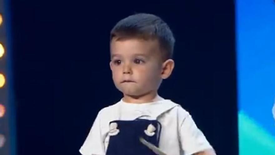 El pequeÃ±o Hugo, en &#039;Got Talent&#039;.