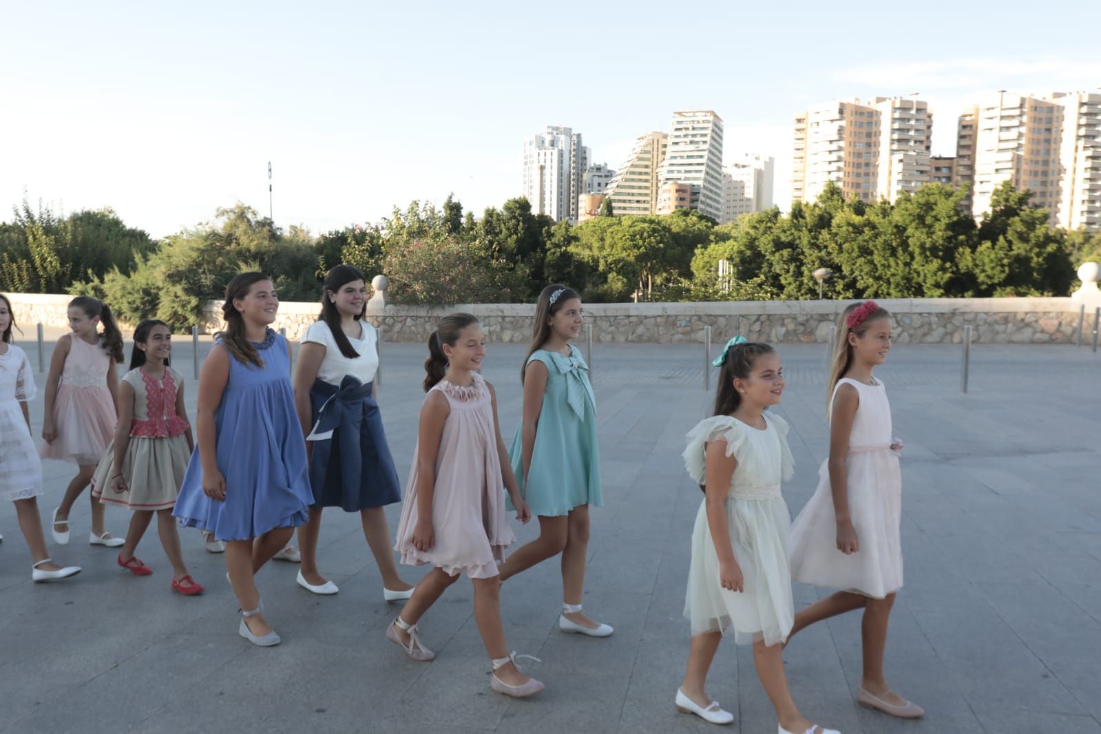 Las candidatas a Falleras Mayores de València 2023 inician las pruebas