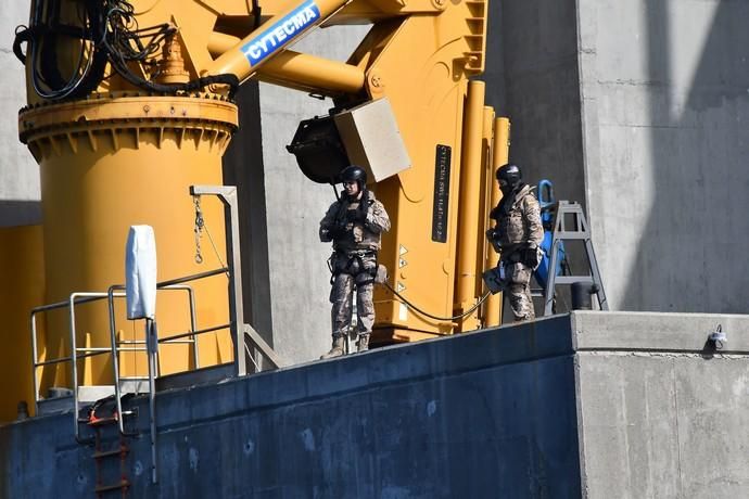 08/05/2019 TALIARTE. TELDE. Simulacro del ejército de operación contra el tráfico de drogas . Fotógrafa: YAIZA SOCORRO.  | 08/05/2019 | Fotógrafo: Yaiza Socorro