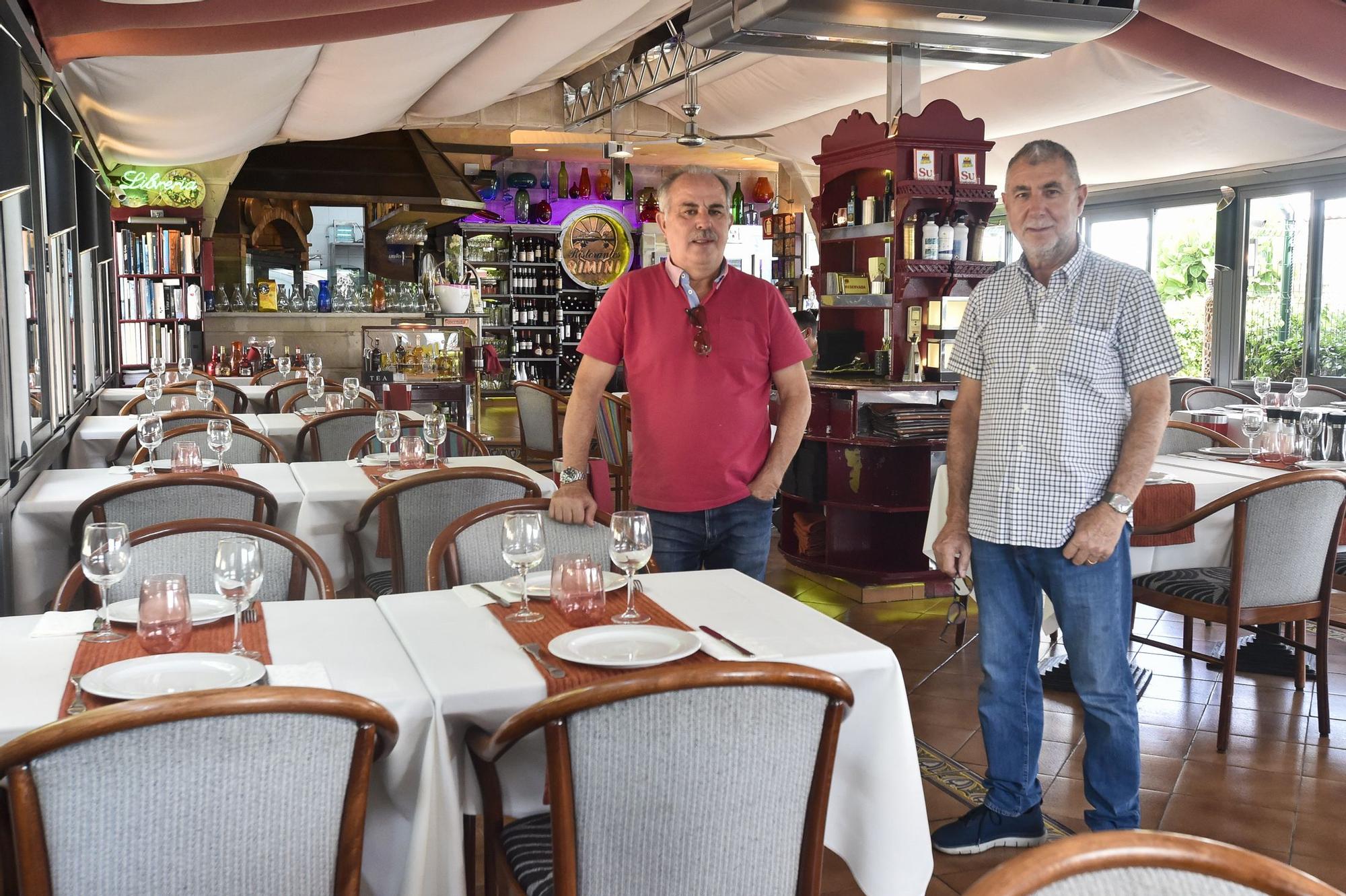 José Cerván y Juan Lozano, propietarios restaurante Rimini