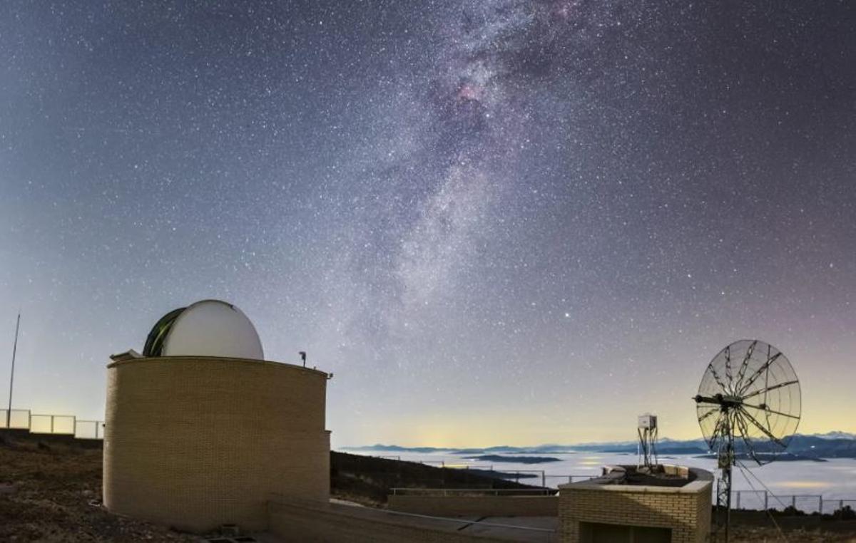 El Observatori del Montsec, donde estará la estación terrestre de control y recepción de datos satelitarios