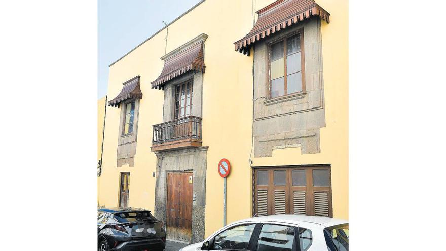Casa en el número 7 de la calle López Botas de Las Palmas de Gran Canaria.