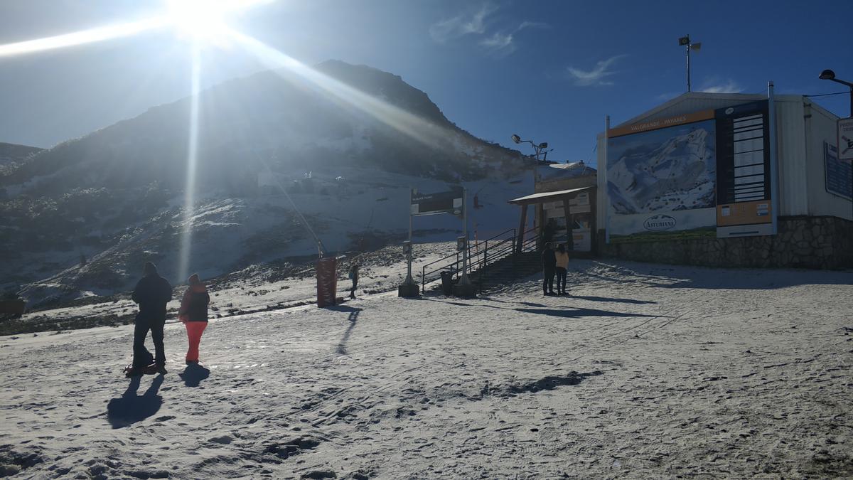 La estación de esquí de Valgrande-Pajares.