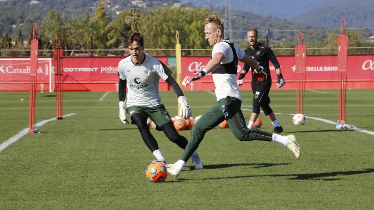 St. Pauli beim Training auf Mallorca.