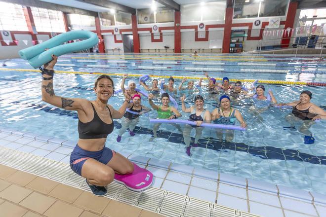 Aquagym para mejorar las heridas del cáncer de mama en Alicante