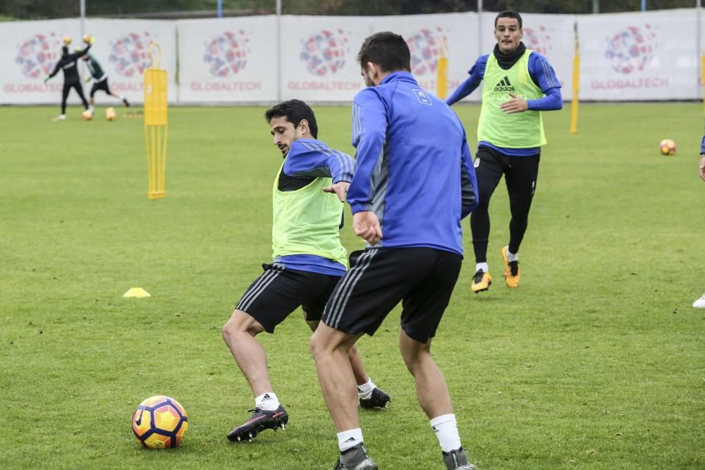 Entrenamiento del Real Oviedo