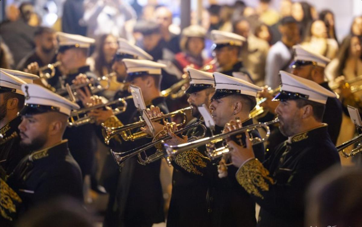 Banda de cornetas y tambores Cristo del Mar, de Vélez-Málaga.