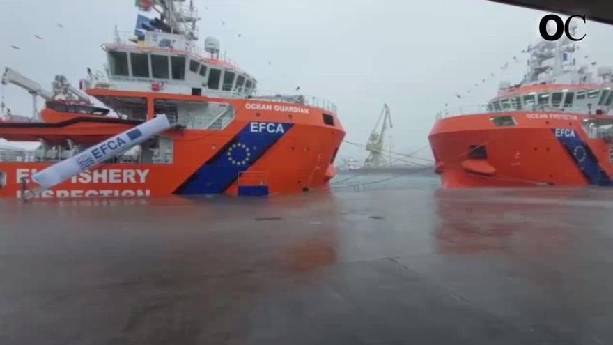 Los efectos del temporal en Galicia