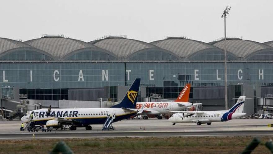 El aeropuerto de Alicante-Elche, en una imagen de archivo.