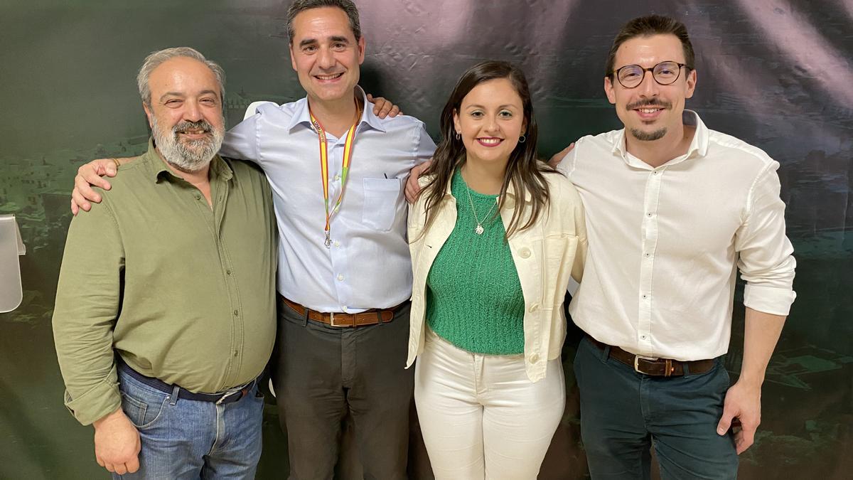 Luciano Ferrer, Antonio Ortolá, Arantxa Miralles y Alberto Vidal formarán parte del equipo de gobierno en Castelló.