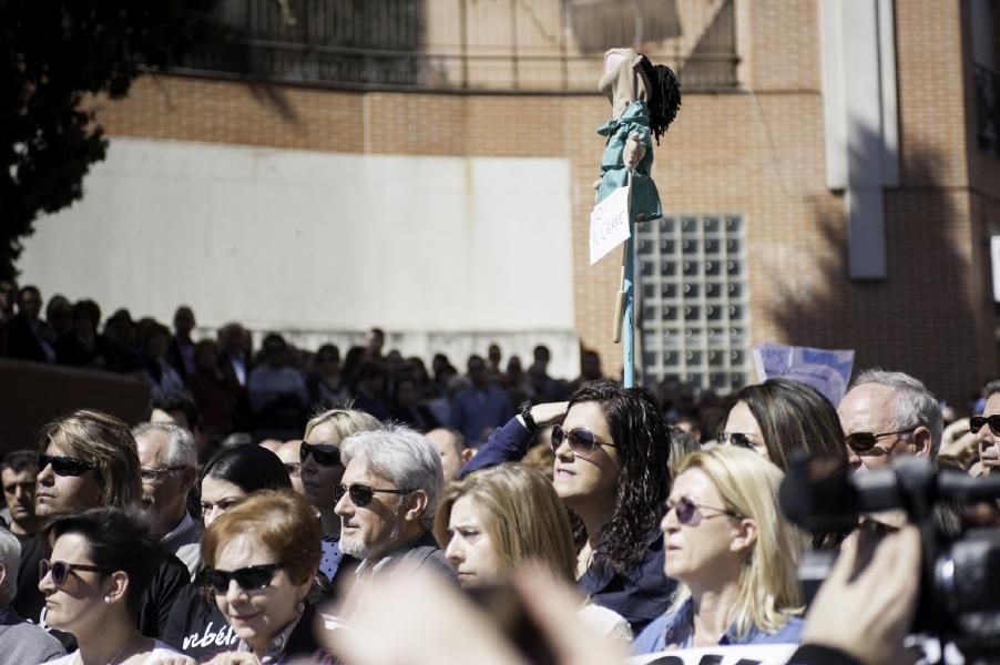 Manifestación en defensa de la sanidad en Benavent