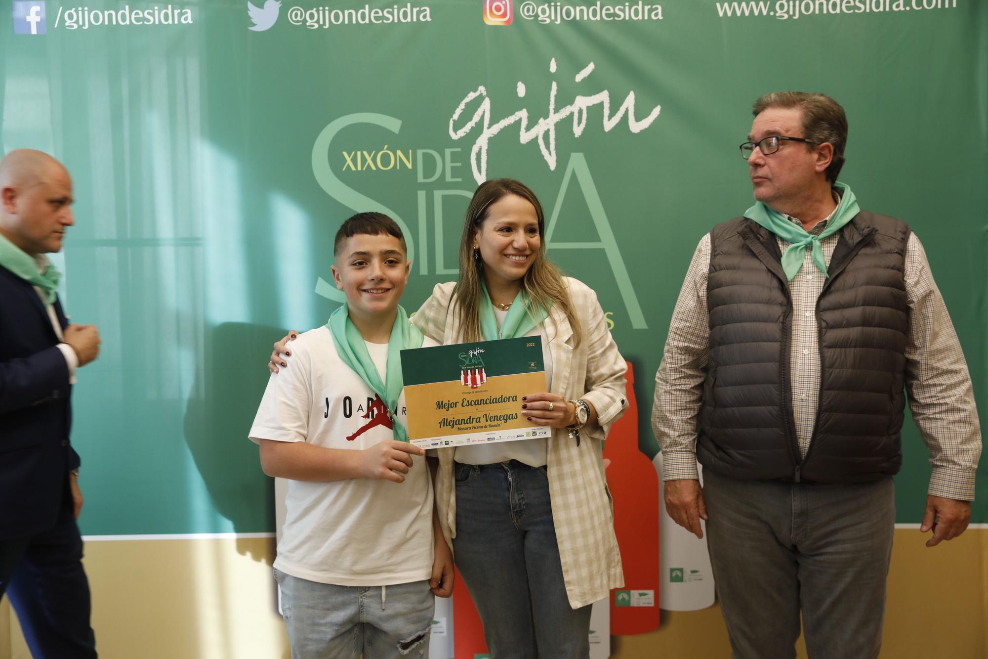 En imágenes: Gijón de Sidra entrega sus distinciones