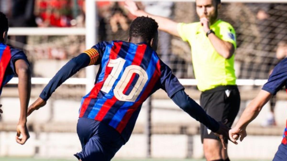 Ebrima iba muy sobrado en categoría infantil