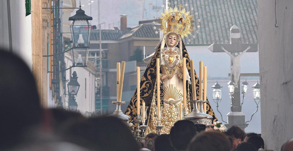 Virgen de los Dolores de Córdoba, principal icono de devoción entre los cordobeses.