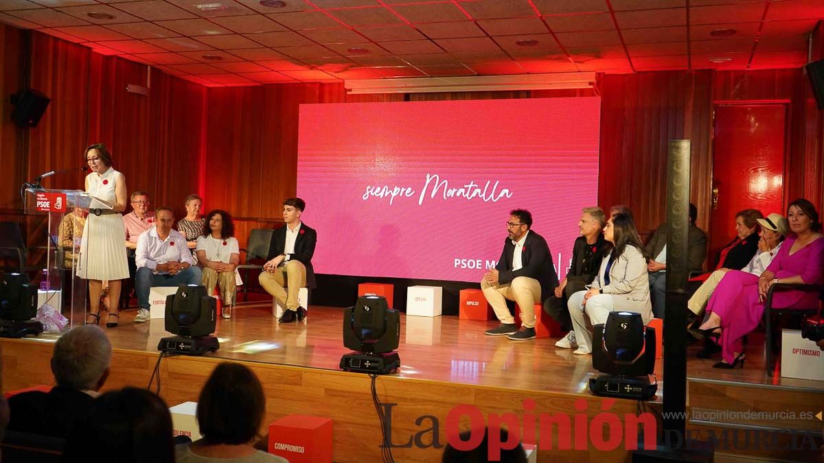 Elecciones 28M: Presentación de la lista del PSOE en Moratalla