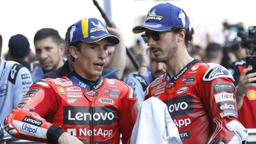 Márquez y Bagnaia, juntos en Argentina