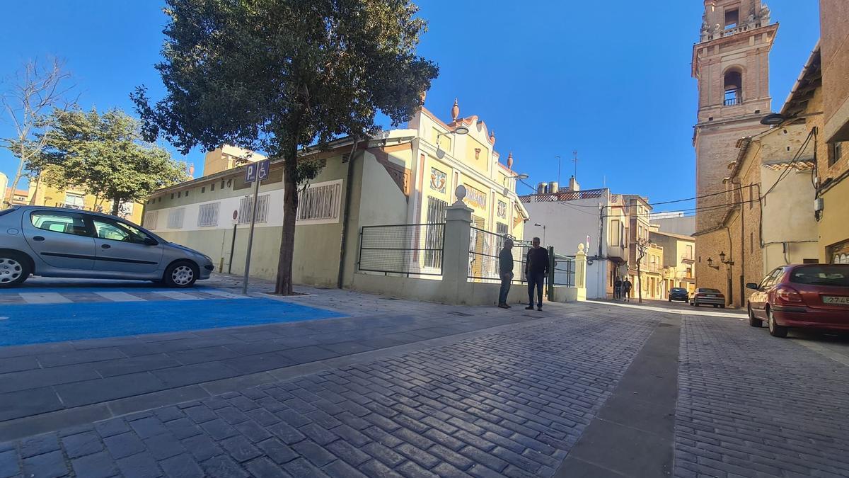 Obras de accesibilidad del centro histórico de Albal ya concluida