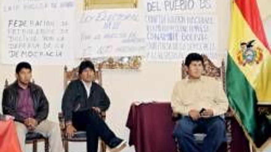 Morales, en huelga de hambre para que se apruebe la ley electoral