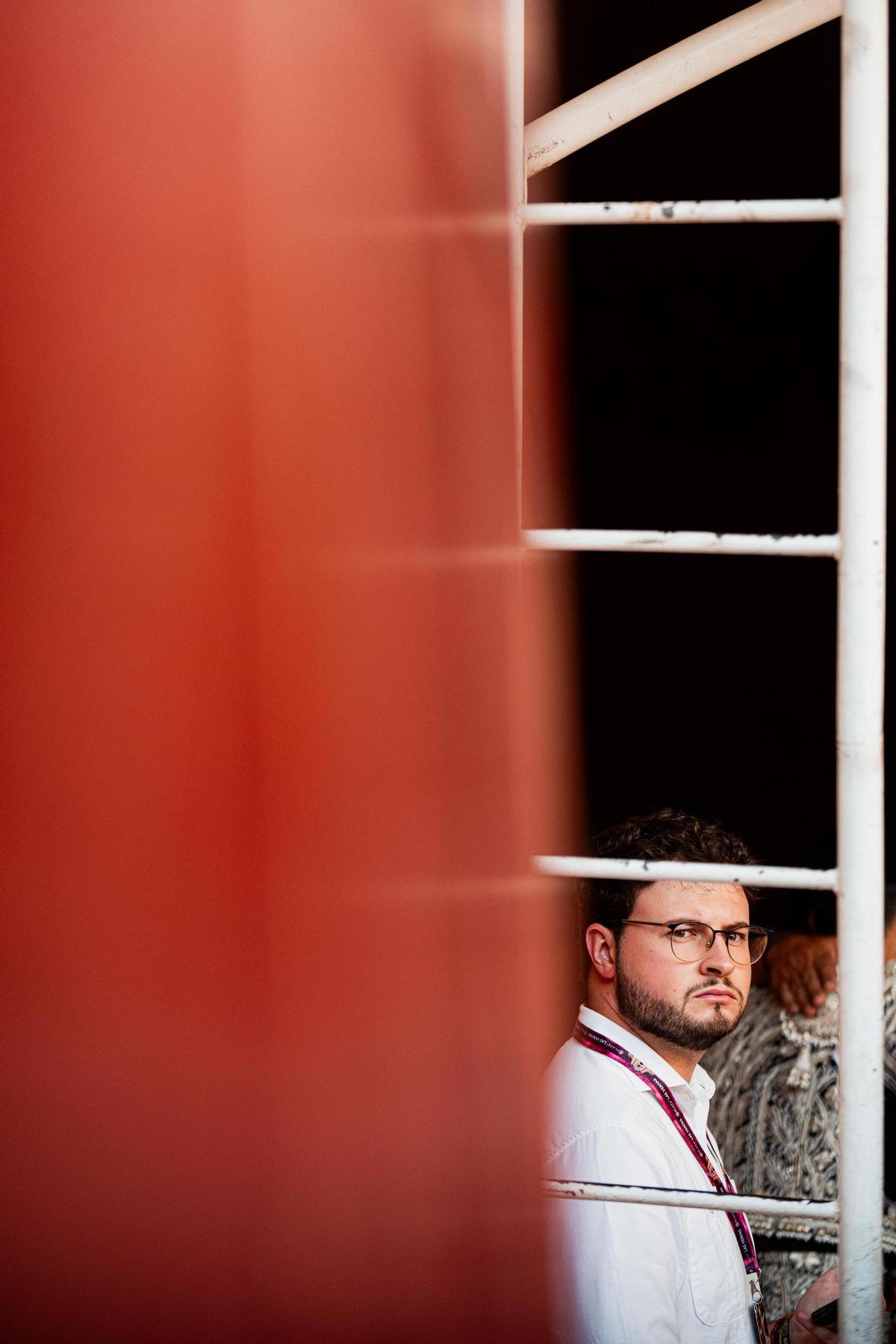 Fotogalería | El extremeño Samuel Mansilla, periodista de la plaza de toros de Las Ventas
