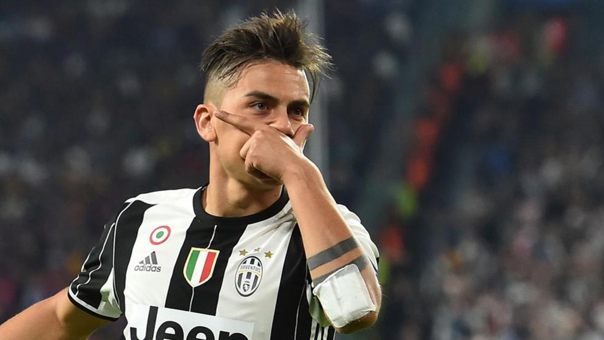 Paulo Dybala celebra los goles a lo Gladiator, esperemos que en el Camp Nou no lo haga