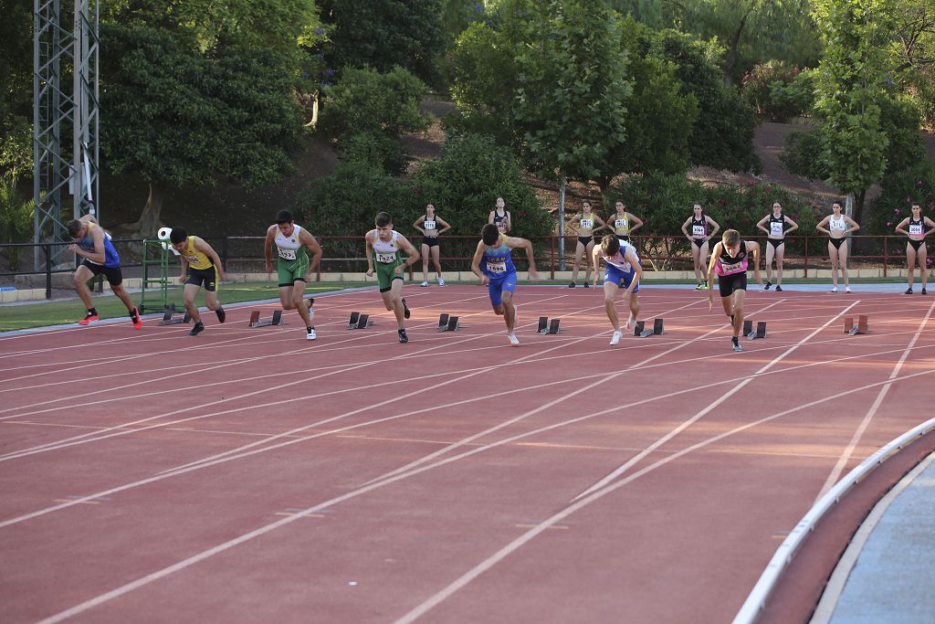 Campeonato regional de atletismo. Primera jornada