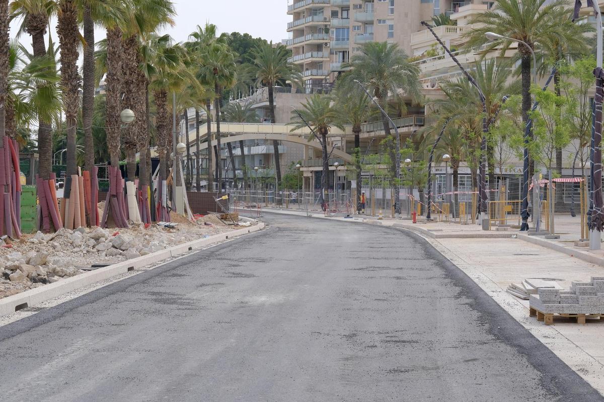 Tramo entre s'Aigua Dolça y el edificio Mediterráneo