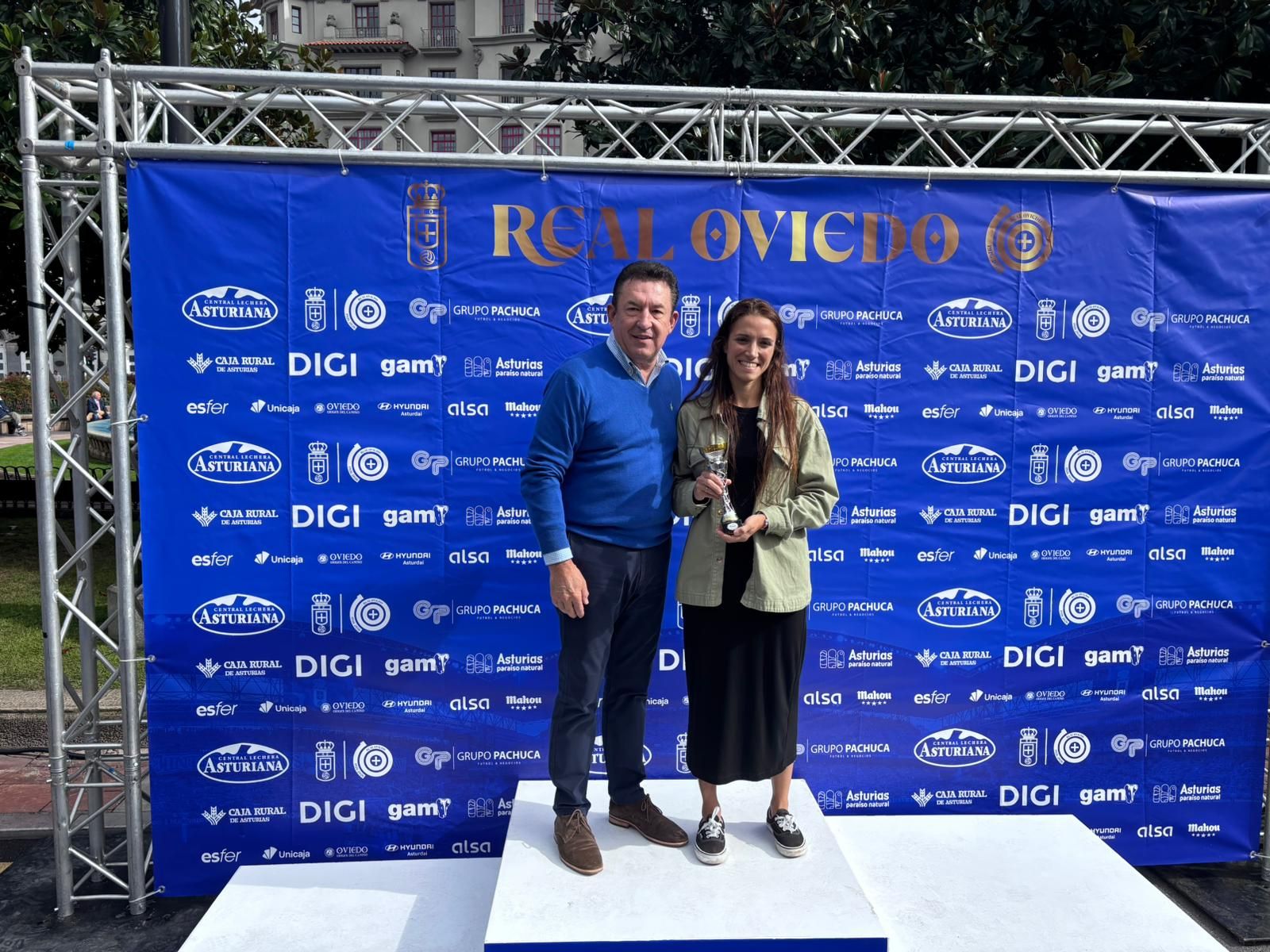 EN IMÁGENES: Así ha sido la carrera por el centenario del Real Oviedo