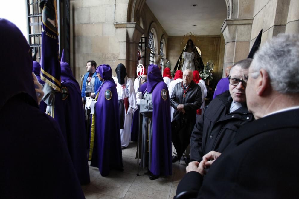 Procesión del sábado Santo en Gijón, suspendida po