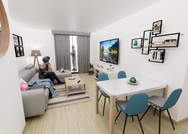 Así serán las primeras viviendas de alquiler asequible de Canarias