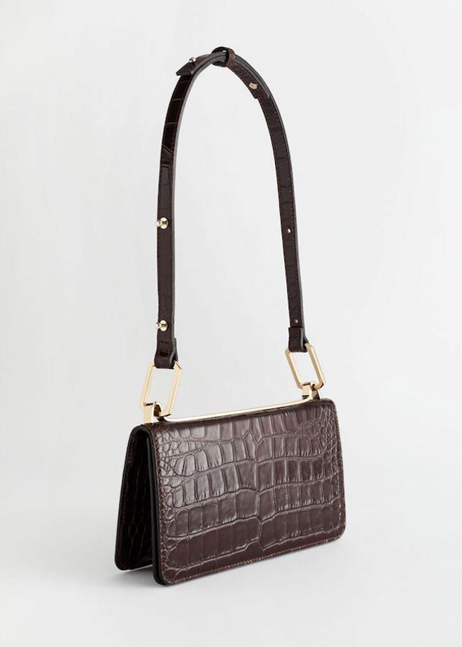 Bolso 'coco' en piel, de &amp; Other Stories