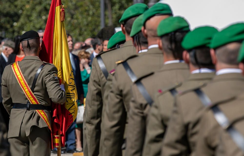 Jura de bandera civil en Sevilla.