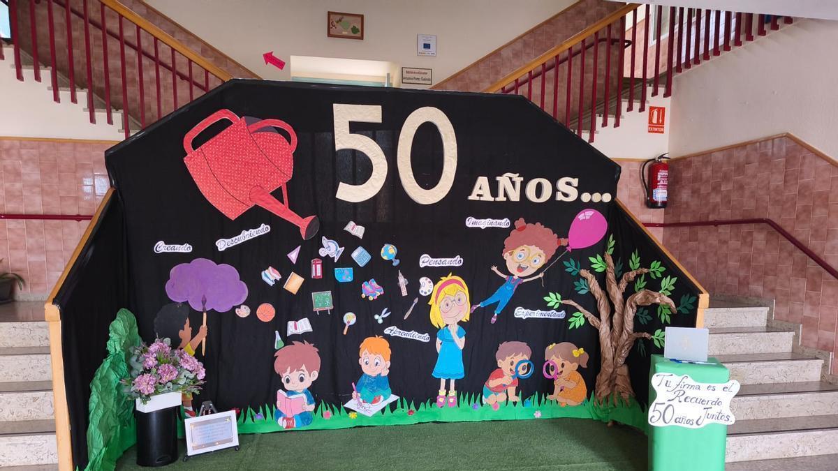 El colegio El Justicia de Aragón de Alcorisa celebra sus 50 años.