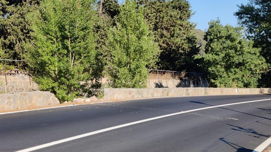 Denuncian el peligro de la carretera al instituto de Esporles tras el accidente de un niño en bicicleta