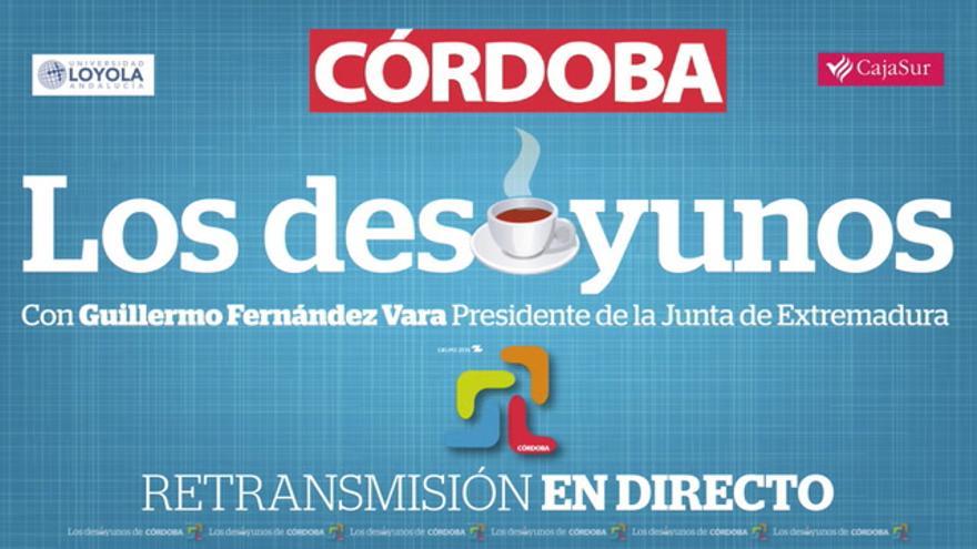 Vídeo / Intervención íntegra del presidente de la Junta de Extremadura, Guillermo  Fernández Vara, en 'Los Desayunos de CÓRDOBA'