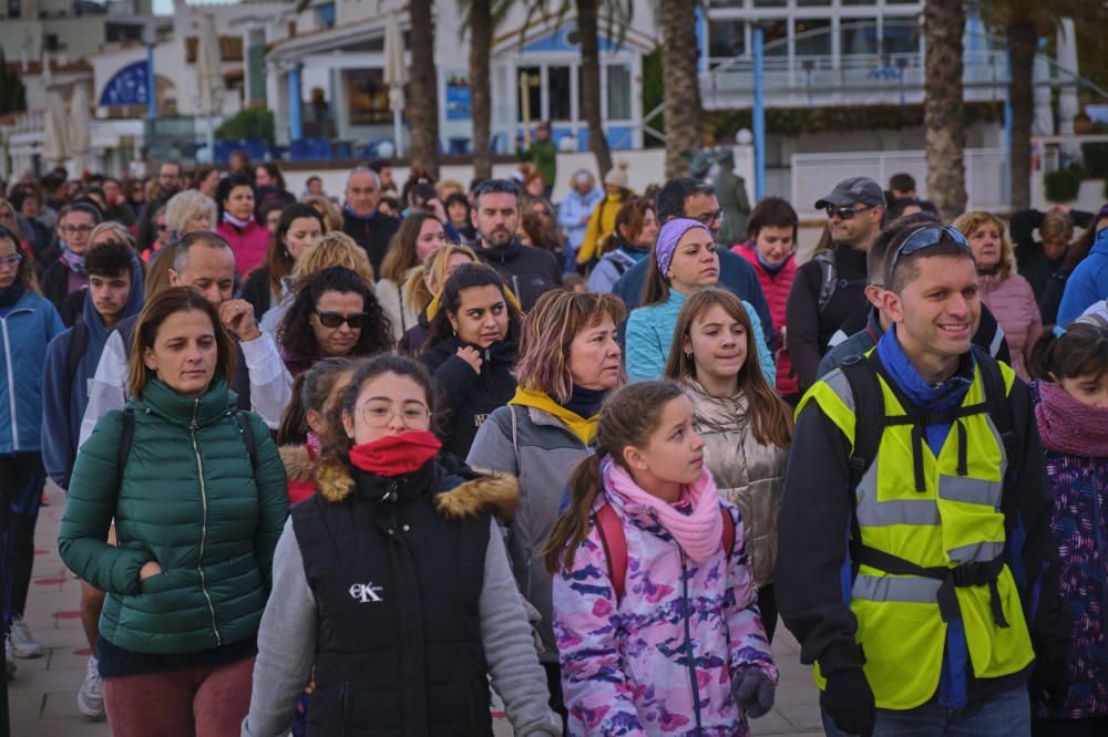 Tercera caminada contra la violència de gènere a Roses