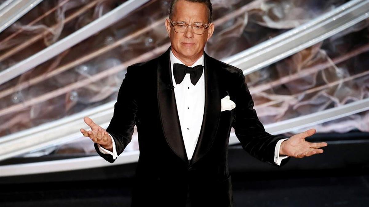 Tom Hanks, en la pasada ceremonia de los premios Óscar