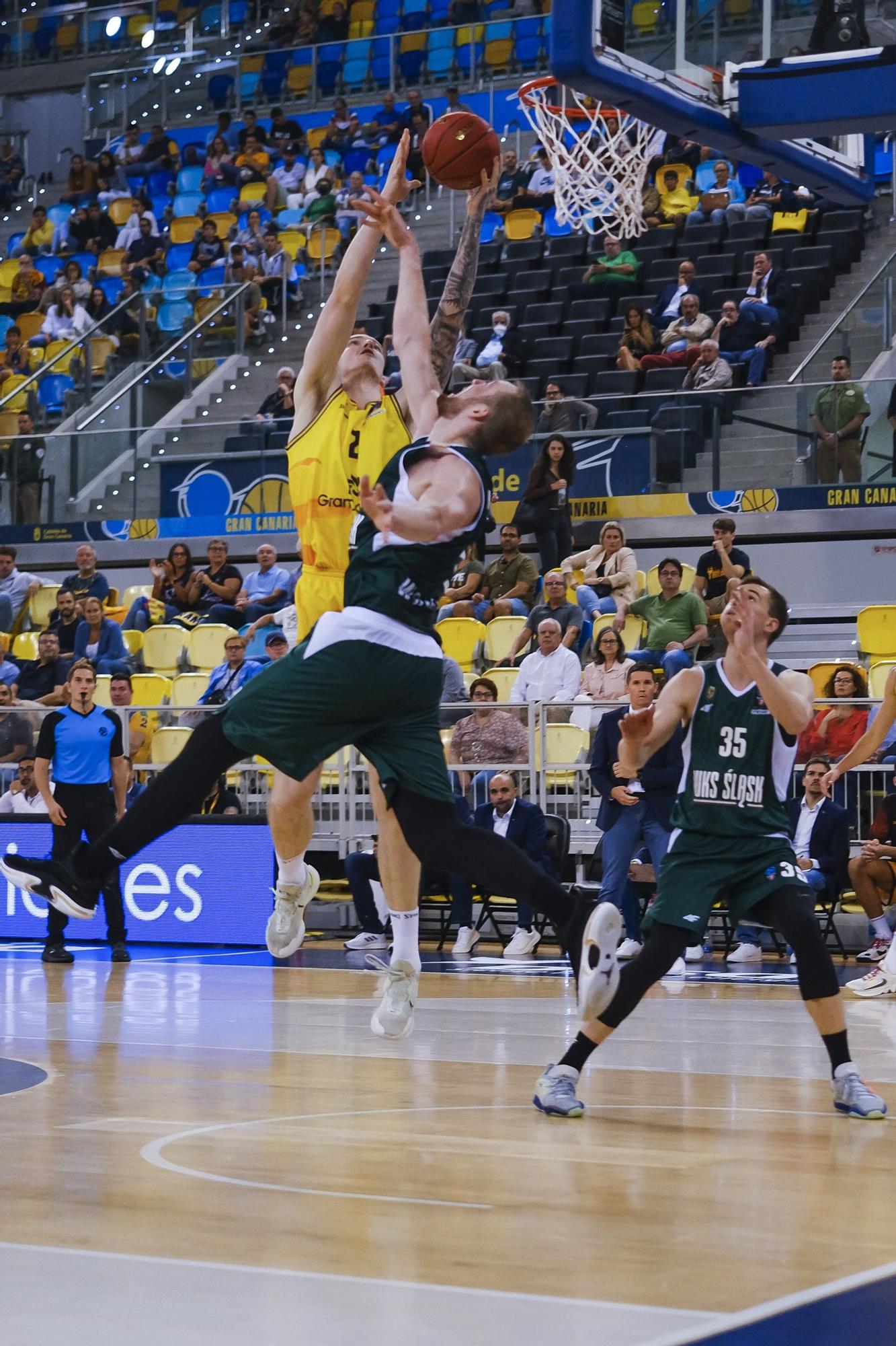 Baloncesto: Gran Canaria - Slask Wroclaw