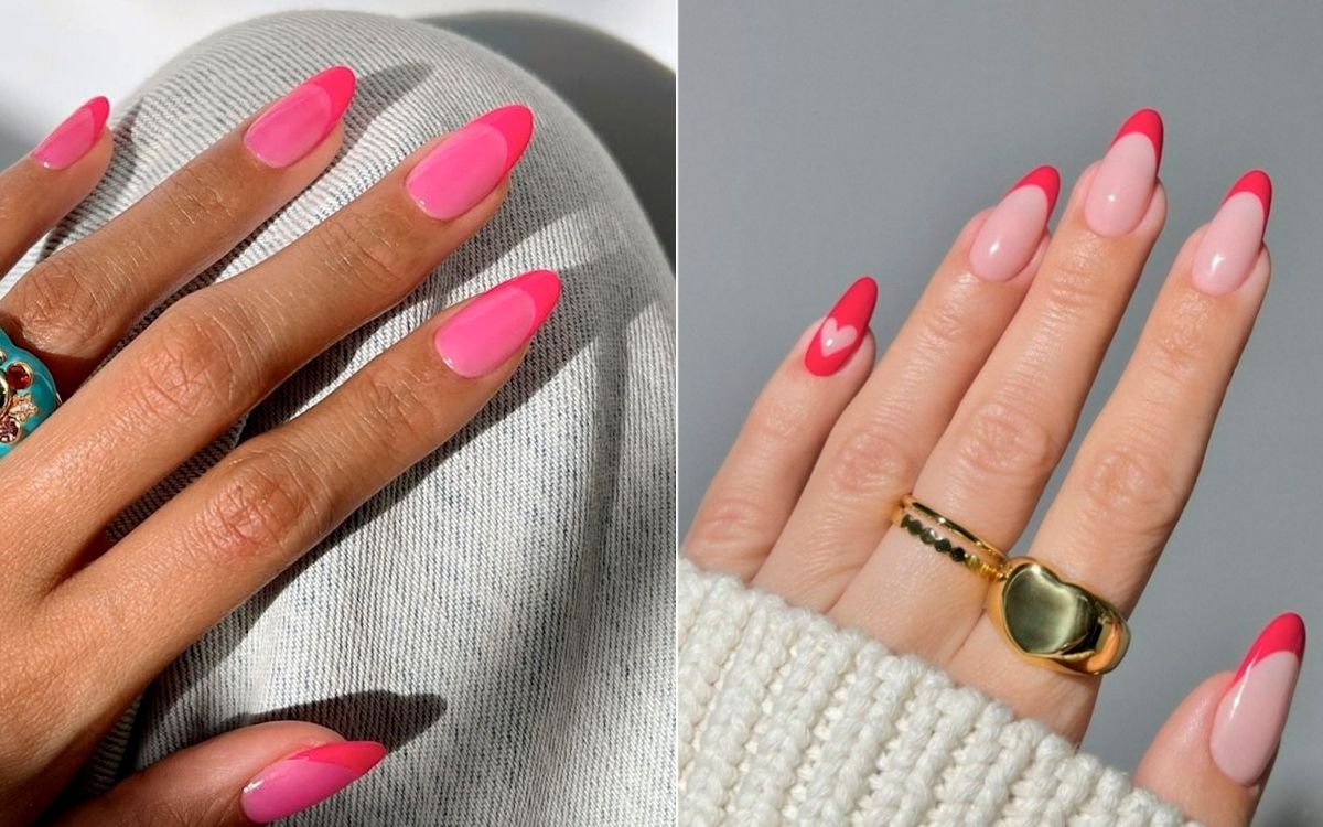 Esta manicura francesa rosa va a ser tu favorita para esta primavera - Woman