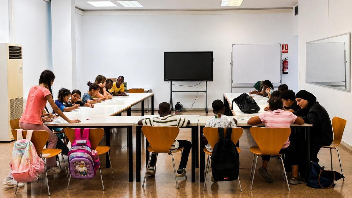 Imatge d'una de les classes