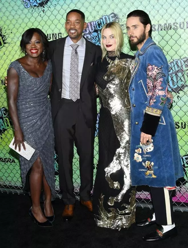 Los protagonistas del 'Escuadrón Suicida', juntos en la première de Nueva York