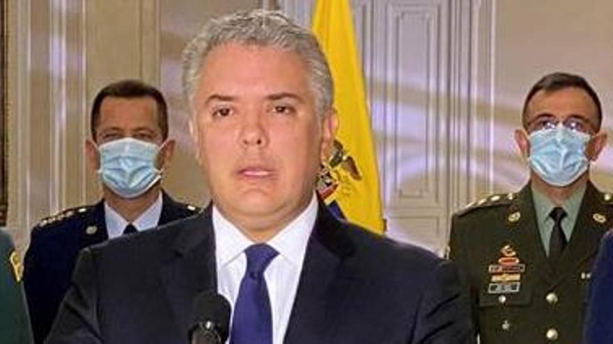 El presidente colombiano Iván Duque.